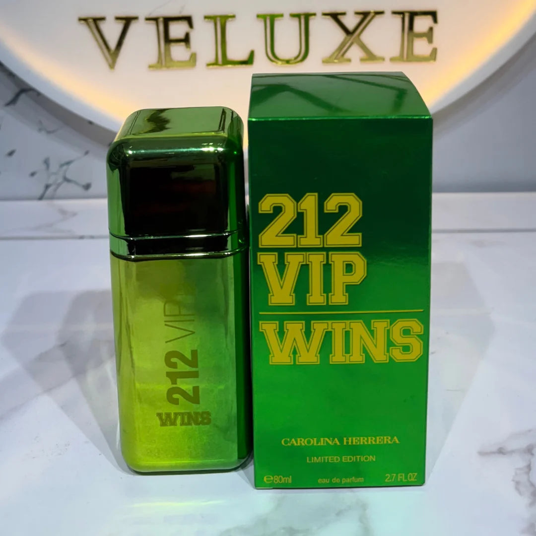Fragancia inspirada en 212 vip wins 100 ml men