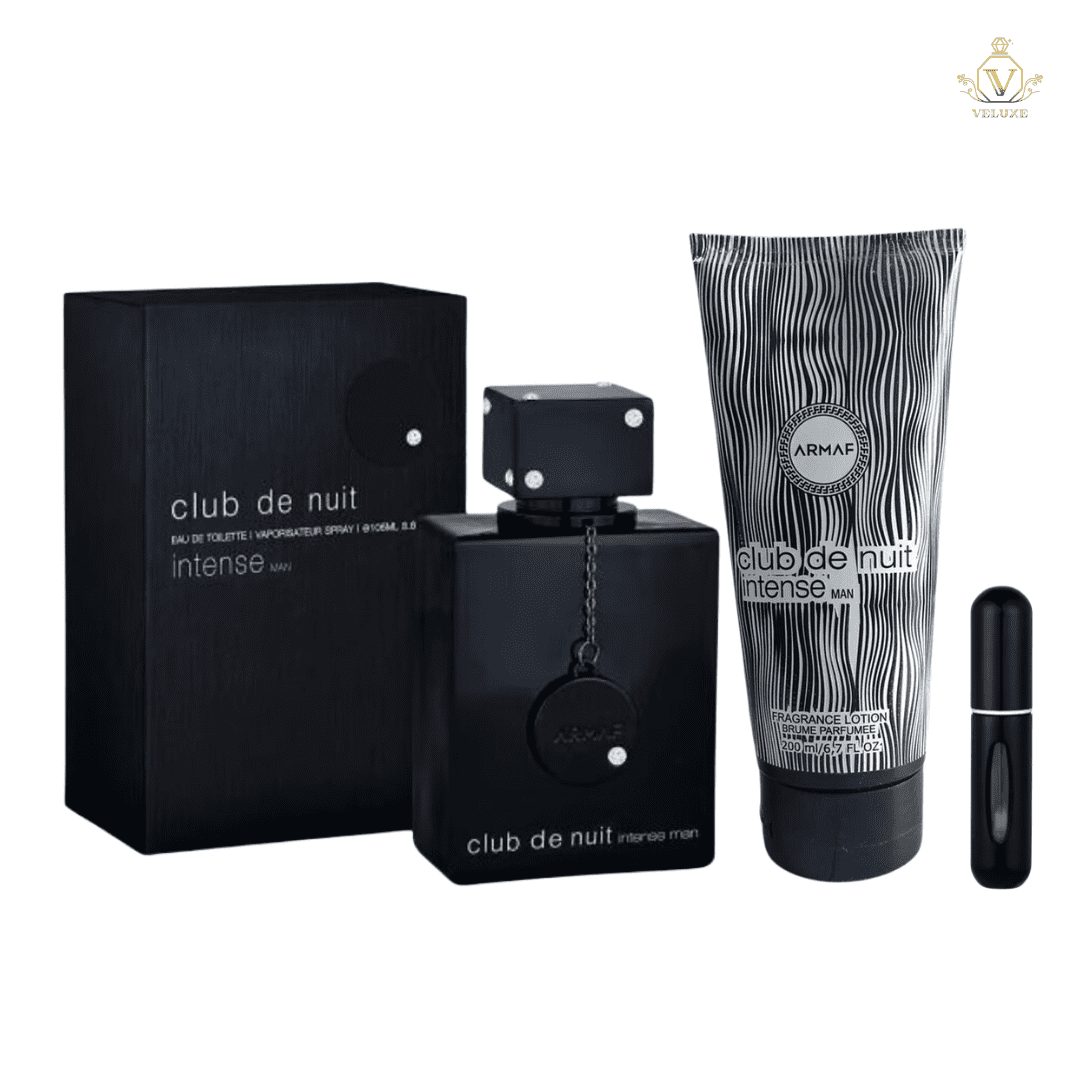 Combo Club de Nuit Intense Man + Crema corporal Club de Nuit + Perfumero