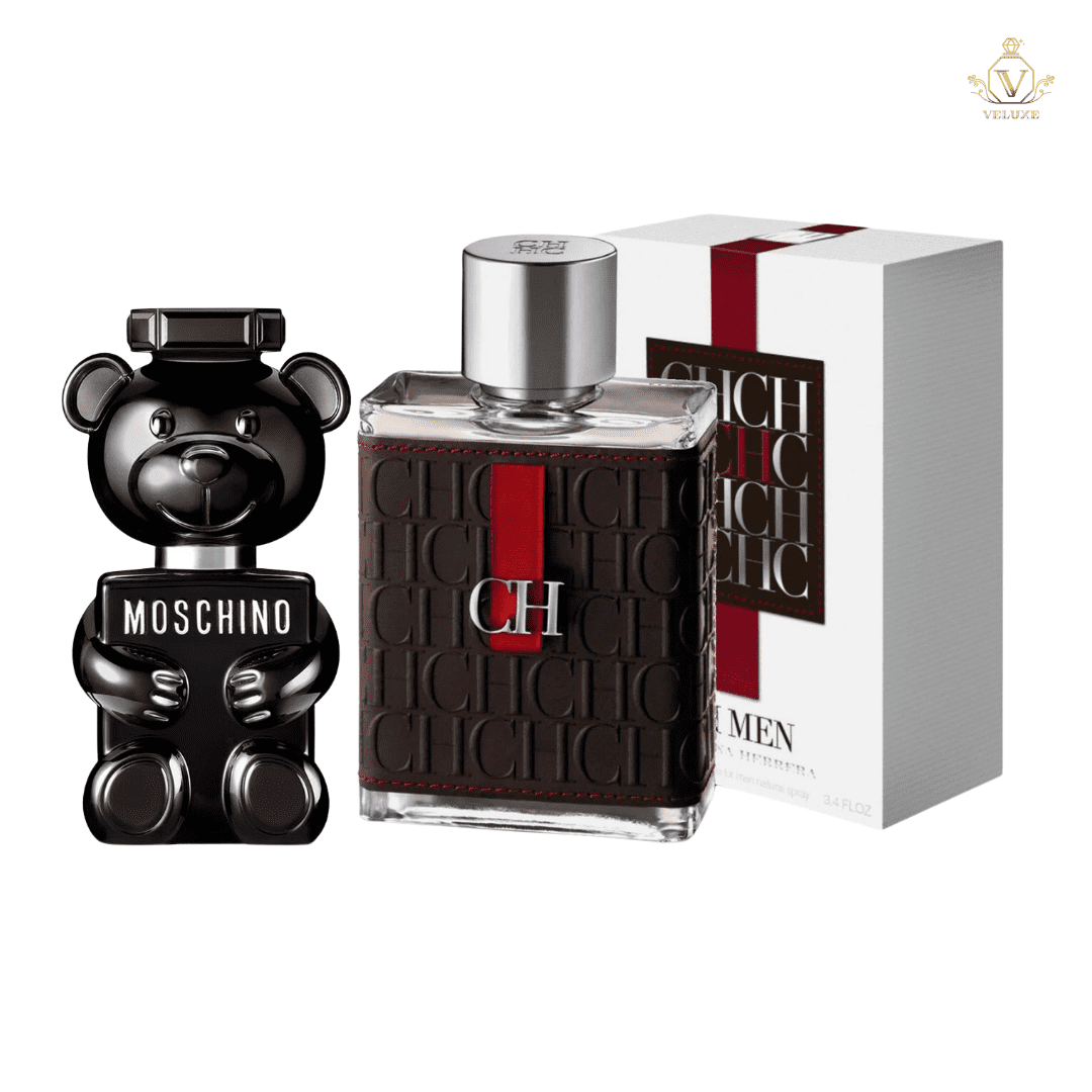 Combo Carolina Herrera CH Men + Moschino Toy boy 50ml Men