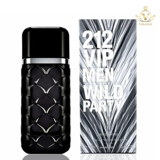 Fragancia inspirada en 212 vip wild party 100 ml men