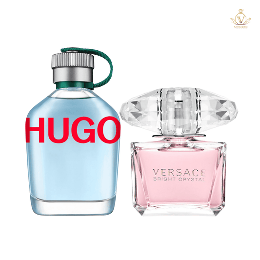 Combo Hugo Boss Man + Bright Crystal Versace