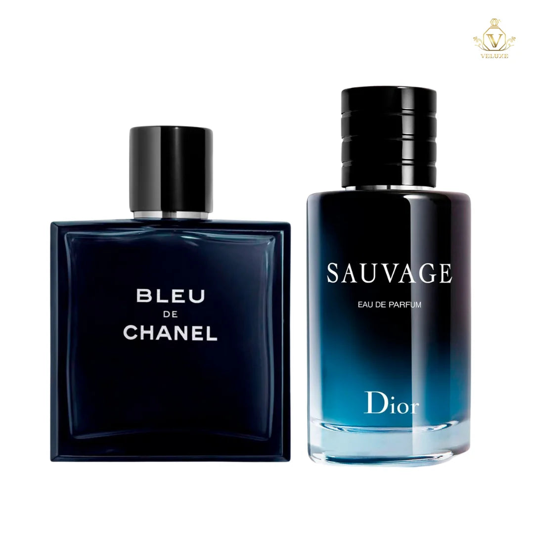 Combo Bleu de Chanel + Sauvage Dior Men