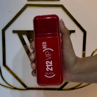Fragancia inspirada en 212 vip rojo 100 ml men