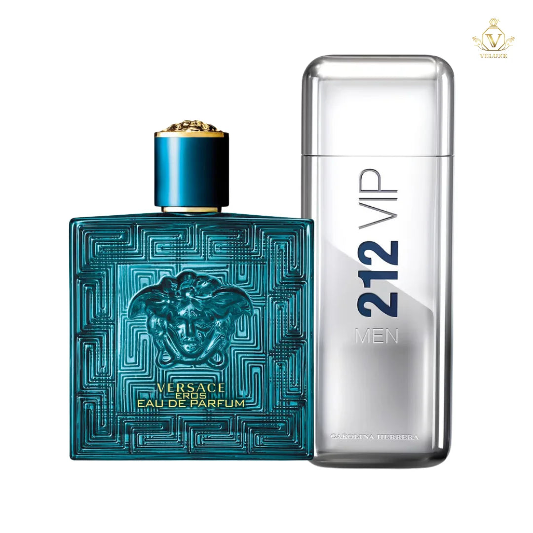 Combo Versace Eros + 212 VIP Men