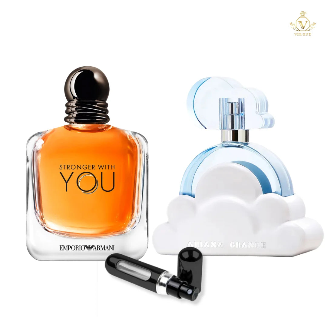 Combo Str0nger With Y0u Men + Cl0ud Ariana Gr4nde Dama + Perfumero