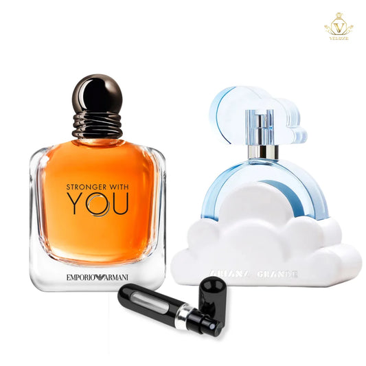 Combo Str0nger With Y0u Men + Cl0ud Ariana Gr4nde Dama + Perfumero