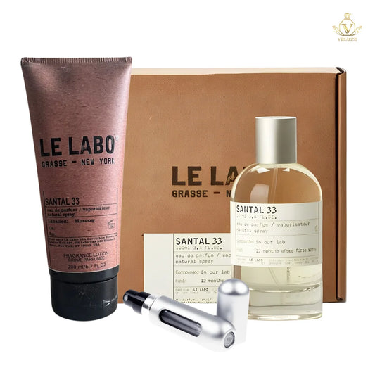 Combo Sant4l 33 Le L4bo + Crema Corporal + Perfumero