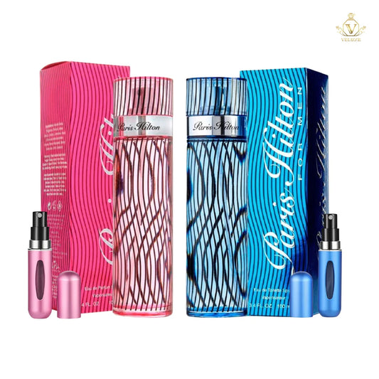 Combo P4ris H1lton + P4ris H1lton for Men + 2 Perfumeros