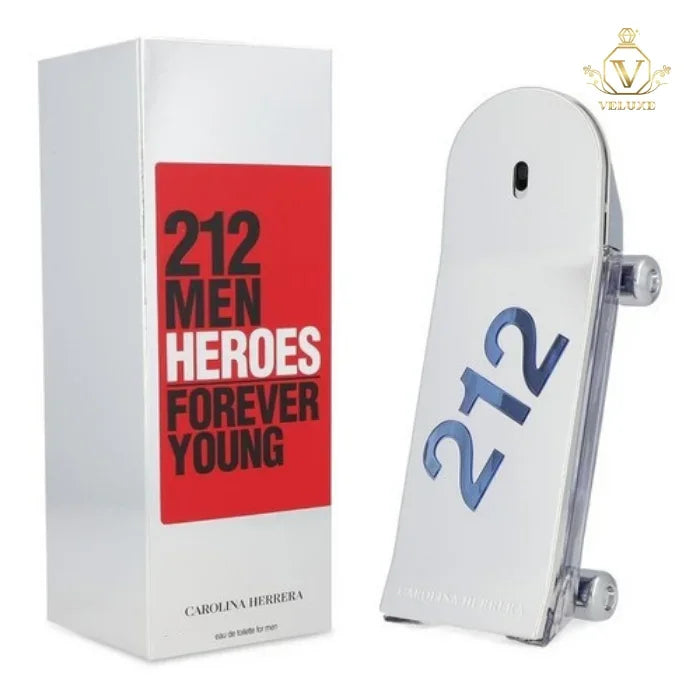 Fragancia inspirada en carolina herrera 212 heroes 90 ml men