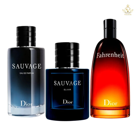 Combo Sauv4ge D1or + Sauv4ge El1xir + Fahr3nheit D1or