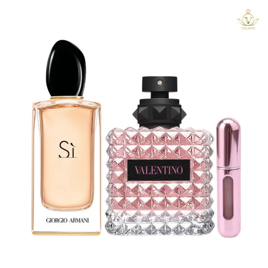 Combo Si Giorgio Armani + Donna Born In Roma + Perfumero