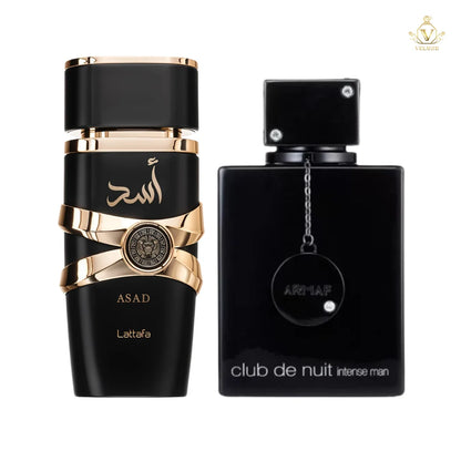 Combo Asad Lattafa + Club de Nuit Intense Man