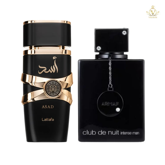 Combo Asad Lattafa + Club de Nuit Intense Man