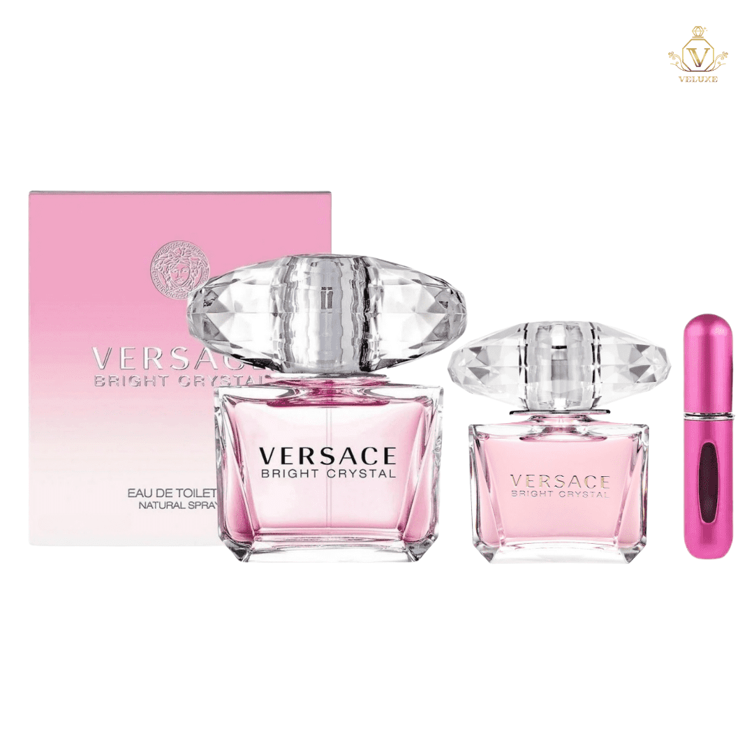 Combo Bright Crystal Versace + Bright Crystal 50ML + Perfumero