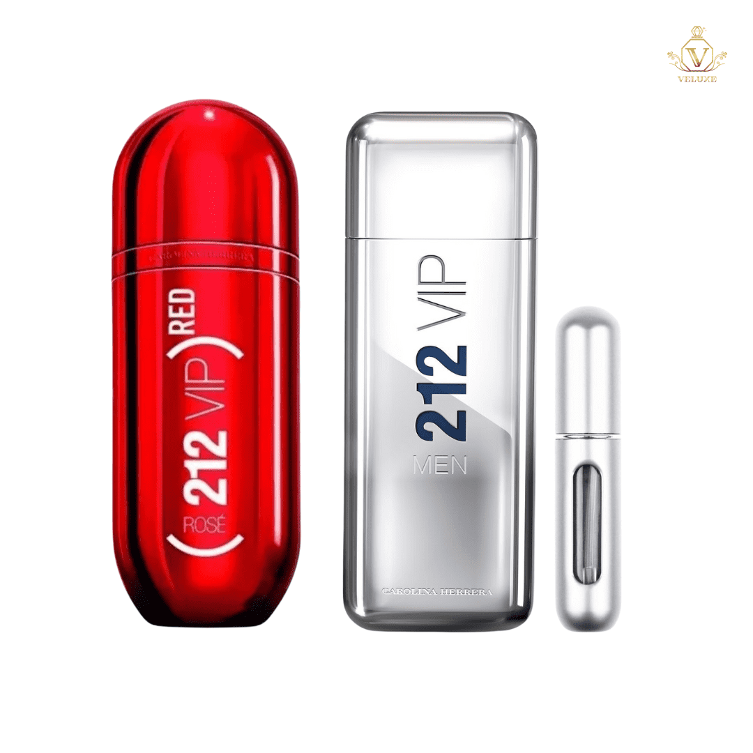 Combo 212 VIP Men + 212 VIP Rosé Red + Perfumero