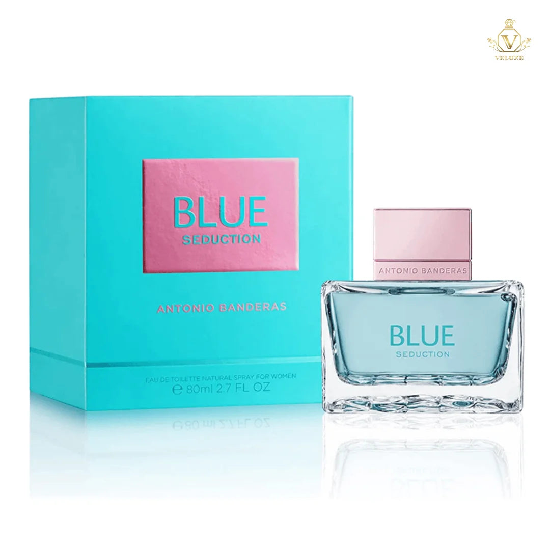 Fragancia inspirada en Blu3 Seduction Ant0n1o B4nd3ras Dama