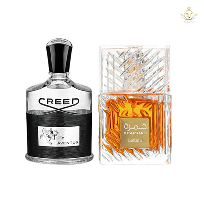 Combo Aventus Cr3ed 100 ML + Khamrah L4ttafa 100 ML