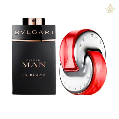 Combo Bvlg4ri Man In Black + Omnia Coral Bvlg4ri