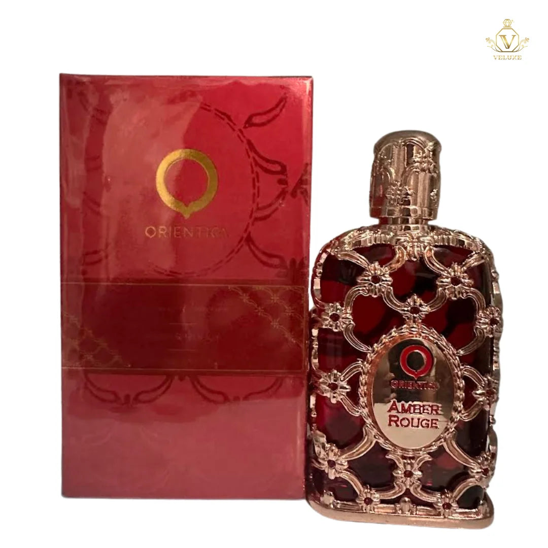 Fragancia inspirada Amber Rouge Orientic4 (Caja)