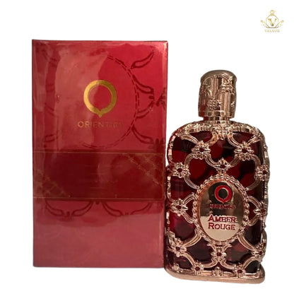 Fragancia inspirada Amber Rouge Orientic4 (Caja)