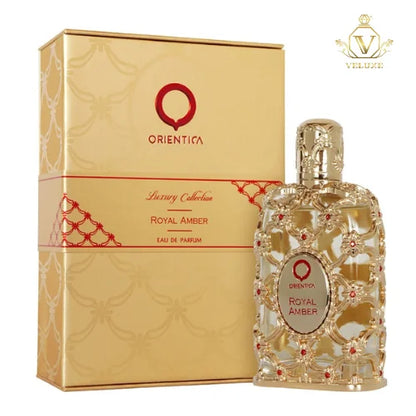 Fragancia Inspirada En Amber 0rient1ca Royal (Estuche Lujo)