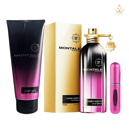 Combo Starry Night Montale + Crema corporal Montale + Perfumero