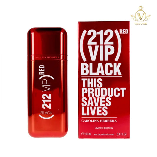 Fragancia inspirada en 212 vip rojo 100 ml men