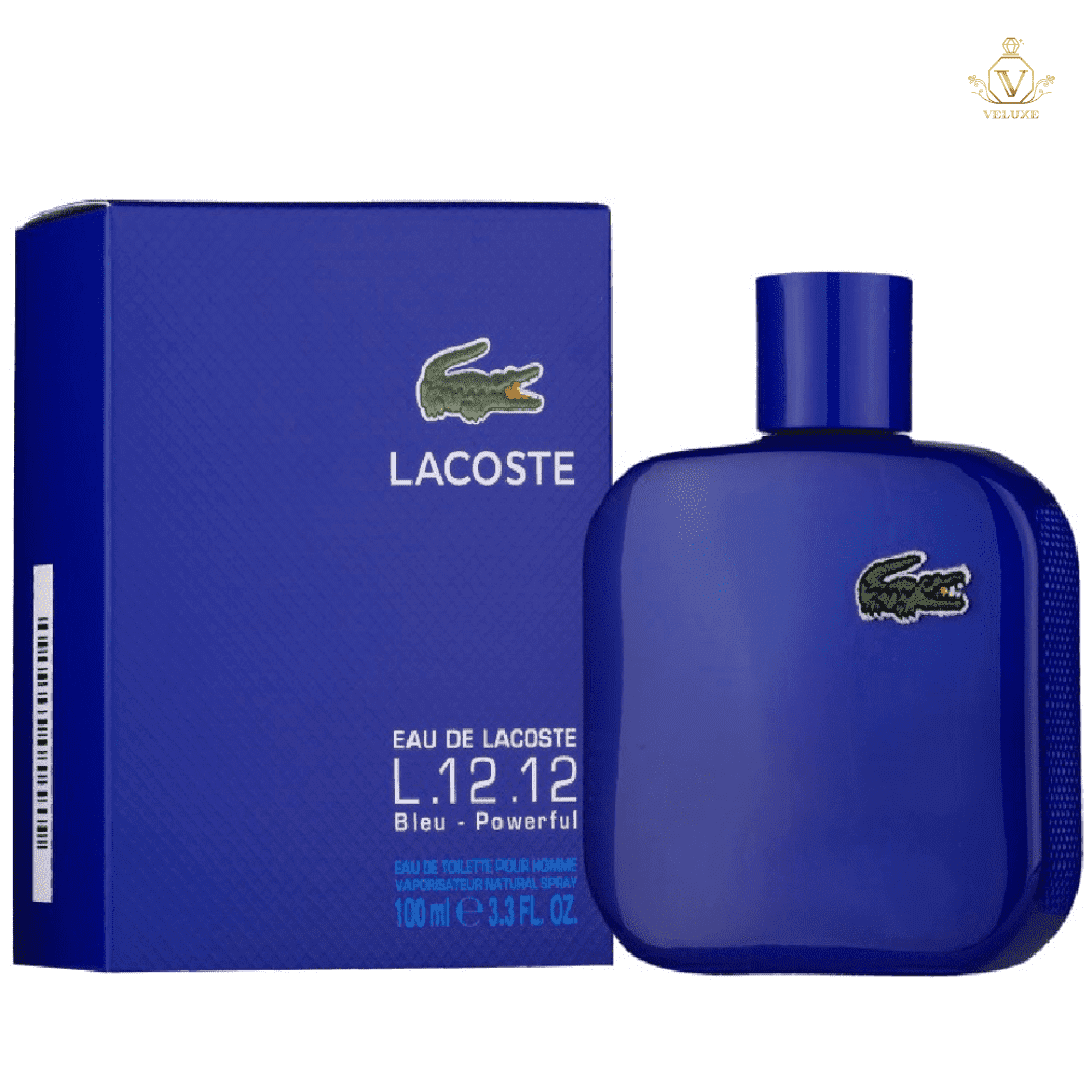 Fragancia Inspirada En Eau de Lac0ste L.12.12 Bleu P0werful Men