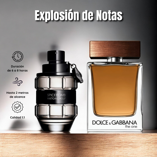 Combo The One for Men Dolce&Gabbana + Spicebomb Viktor&Rolf