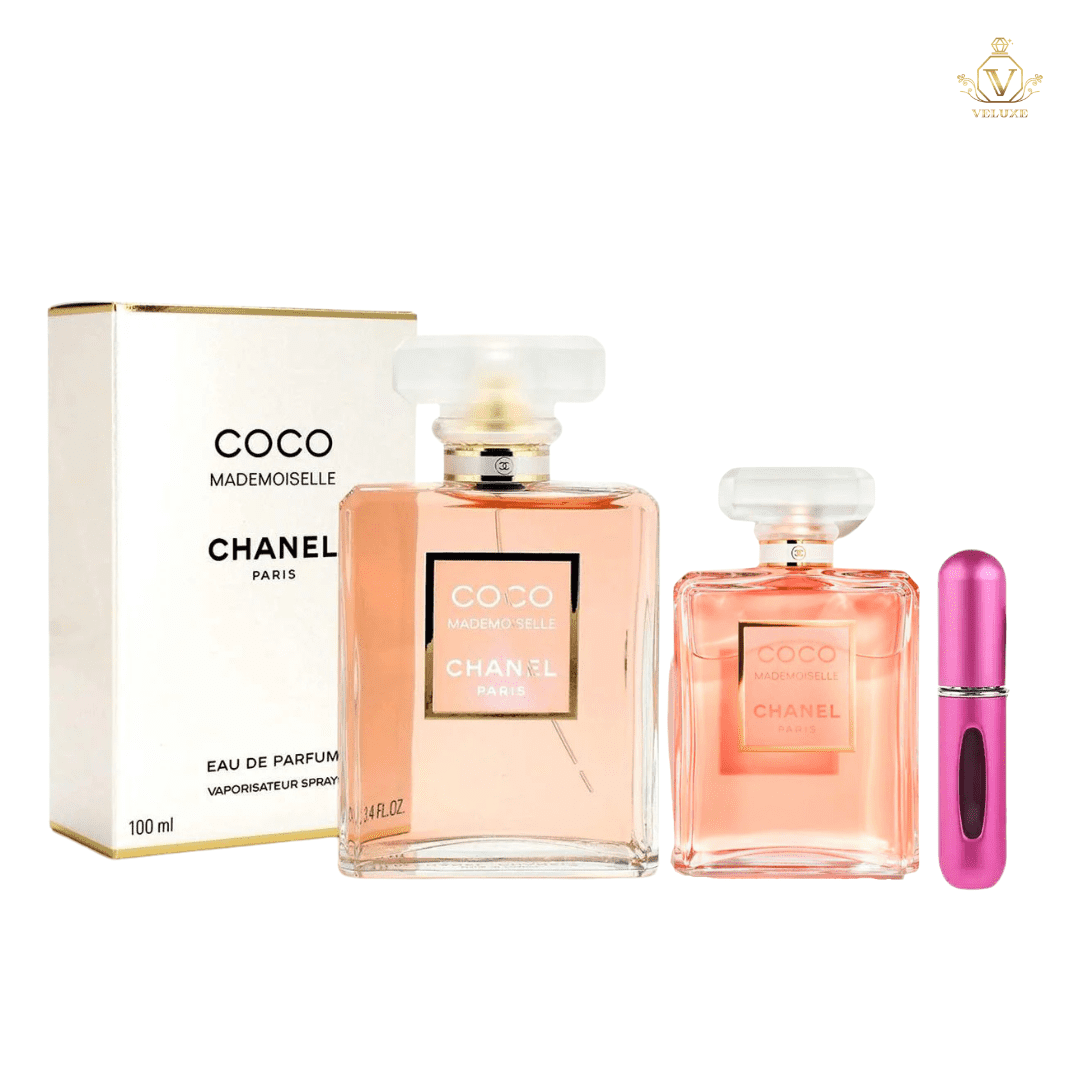 Combo Coco Mademoiselle + Coco Mademoiselle 50Ml + Perfumero