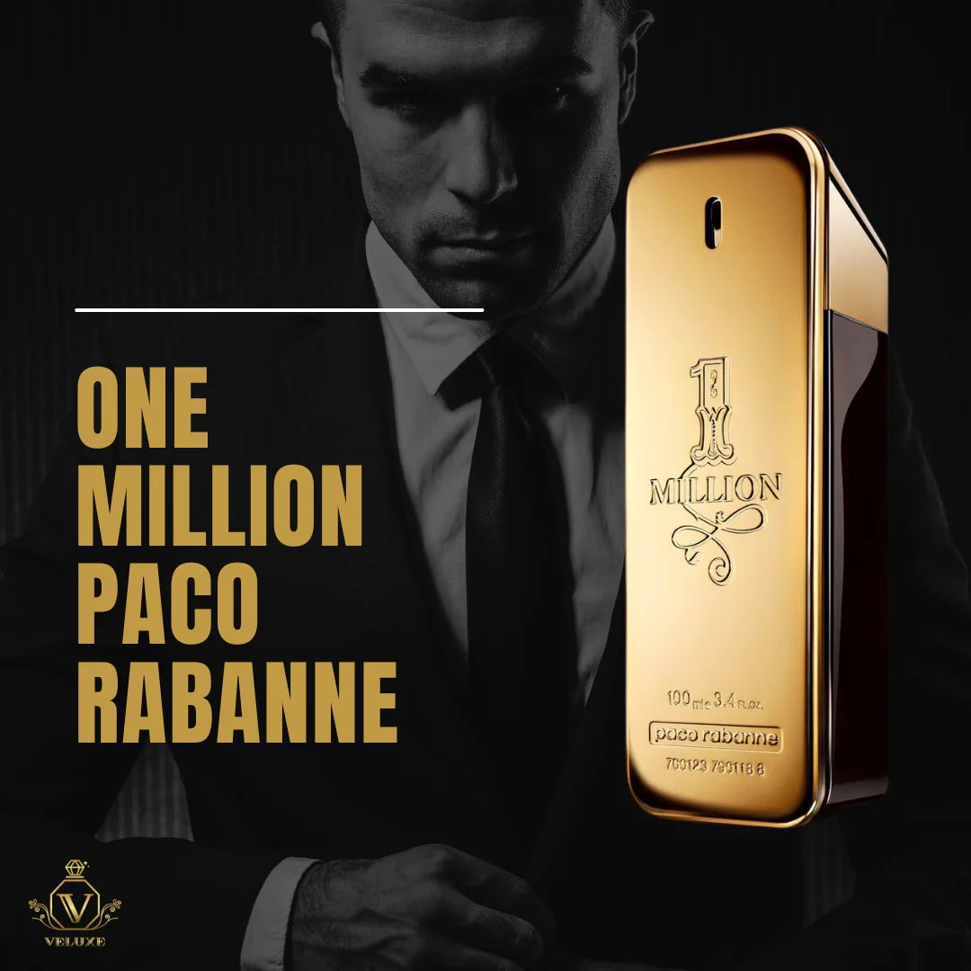 Fragancia inspirada en One Million Paco Rabanne 100 ML Men – Veluxe