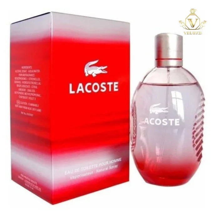 Fragancia inspirada en lacoSte red 100 ml men.