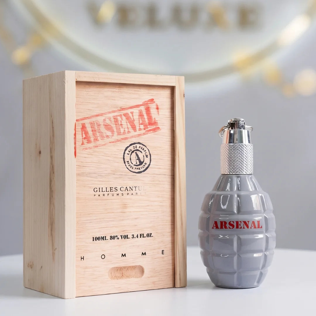 Fragancia inspirada en Arsenal Gill3s C4ntuel 100ml MEN