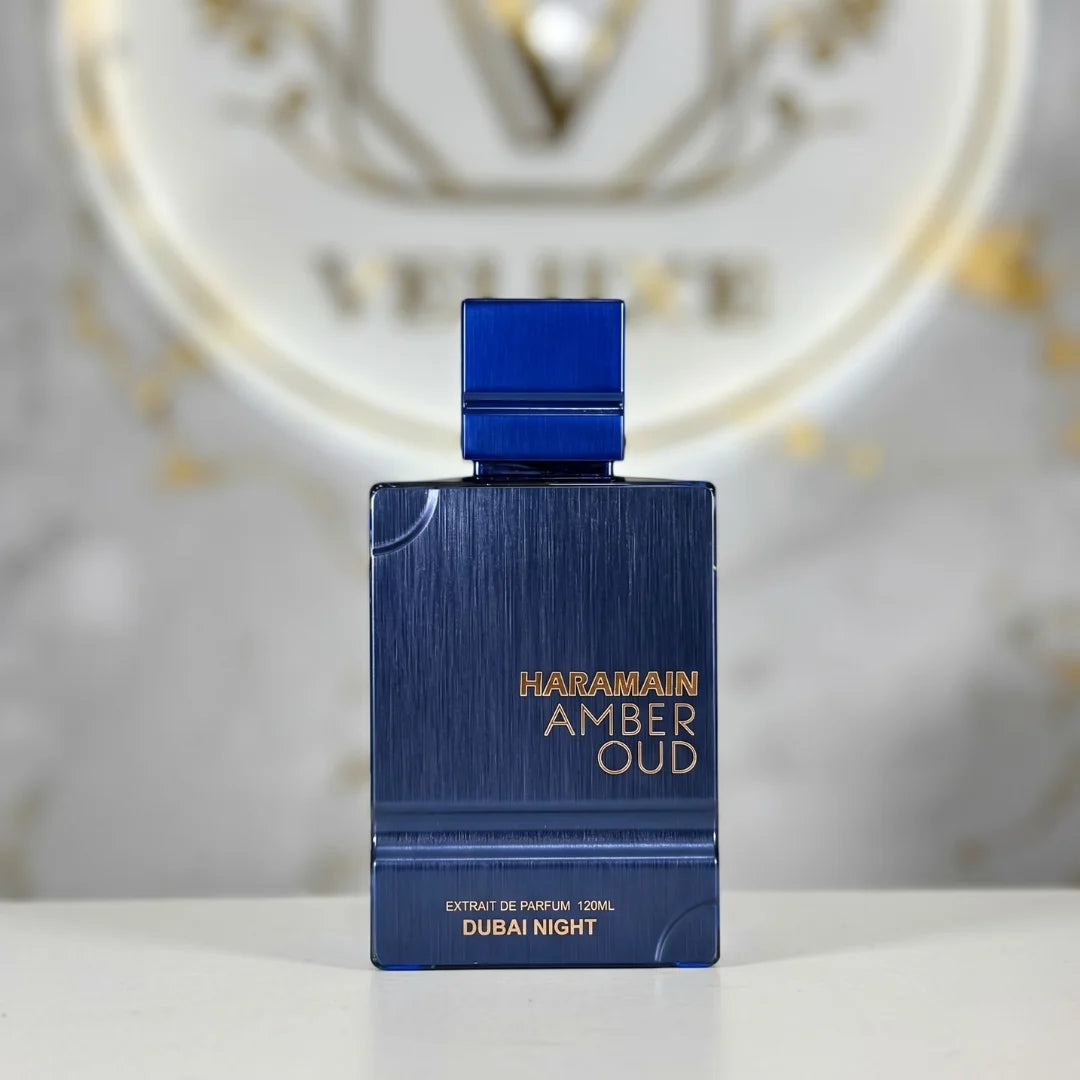 Fragancia Inspirada en Amb3r Oud Dub4i Night Al H4ramain Men