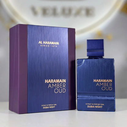 Fragancia Inspirada en Amb3r Oud Dub4i Night Al H4ramain Men