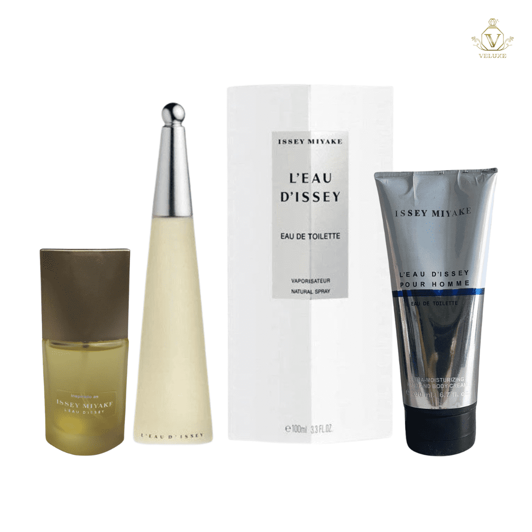 Combo L’eau d’Issey + L’eau d’Issey 50ML + crema corporal L’eau d’Issey + Perfumero