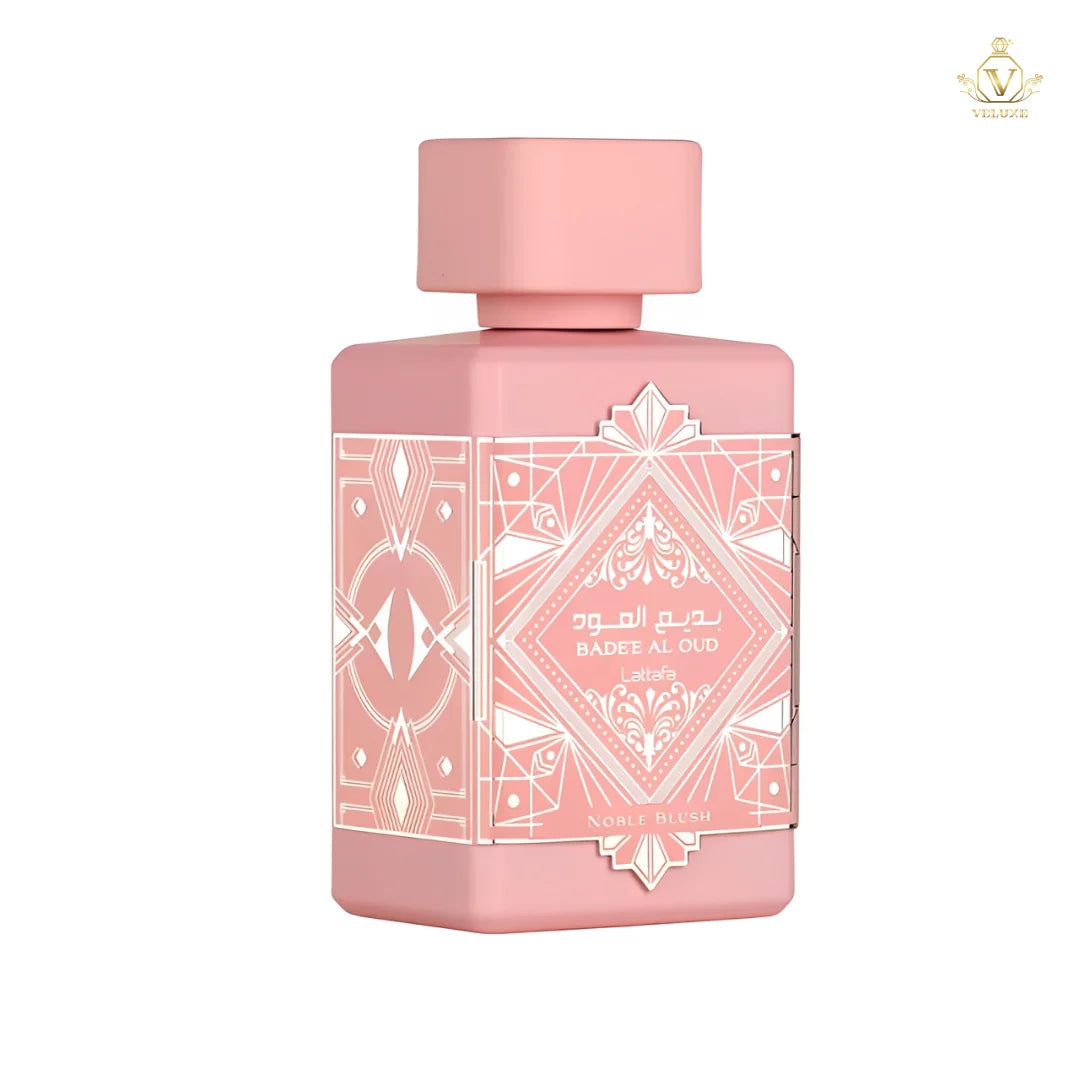 Fragancia inspirada en Noble Blush Latt4f4 Dama (Estuche Lujo)